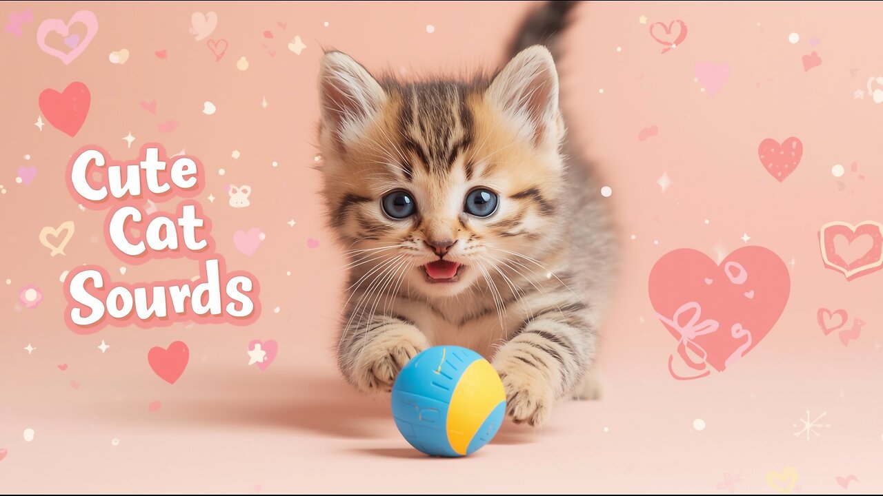 👉 Sweet Kitten Playtime | Relaxing and Adorable Cat Sounds