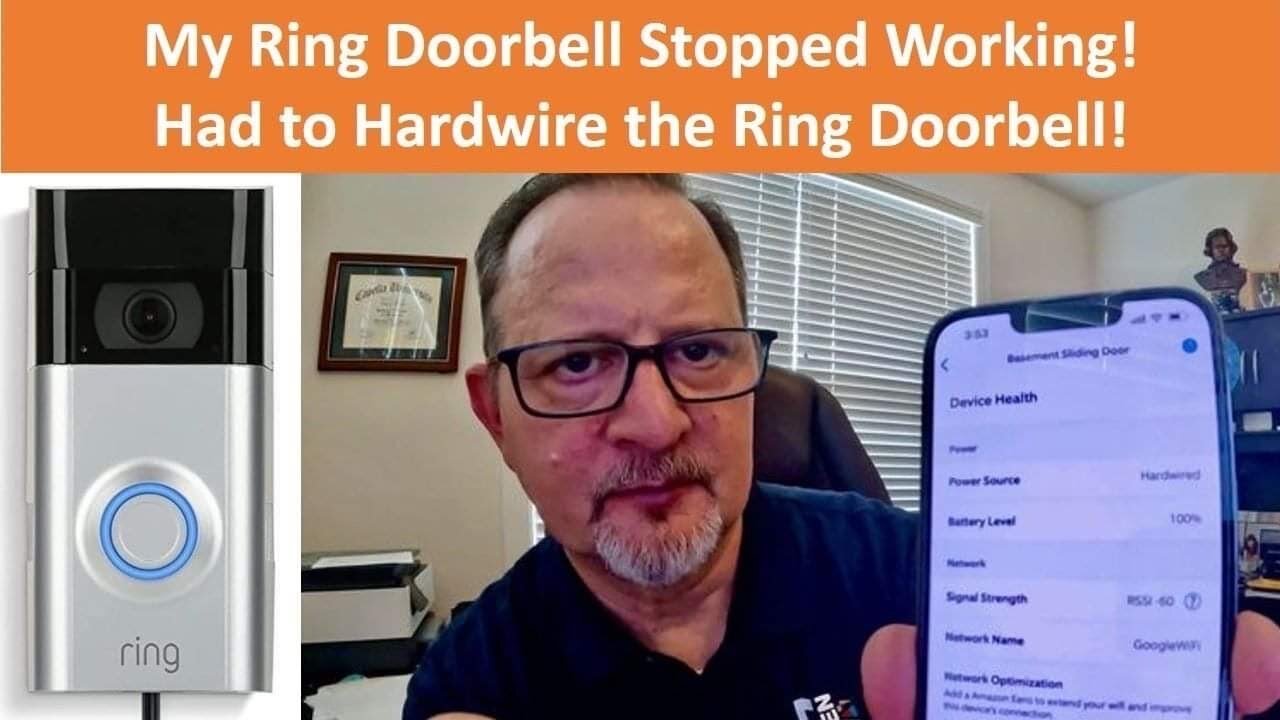 Ring Doorbell Not Working! How I Hardwired My Ring Doorbell! Fixed it!!!