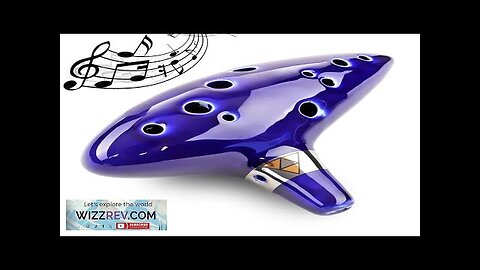 Ocarina Ceramic Legend Of 12 Holes Ceramic Alto C Ocarina Flute Blue Review