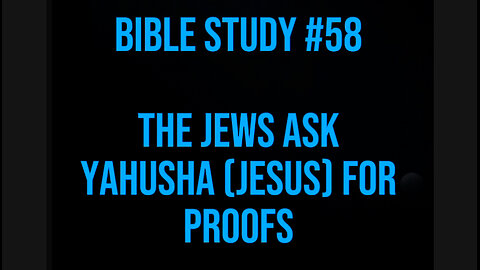Good Morning ☀️ Bible Study #58 📖 The Jews Ask Jesus For Proofs #deaf #asl #signlanguage
