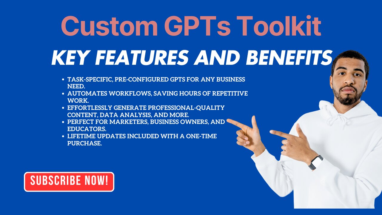 Unlock the power of AI with the Custom GPTs Toolkit