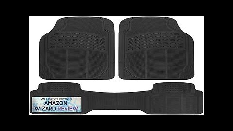 BDK ProLiner Floor Mats for Cars Trucks SUV 3-Piece All-Weather Car Mats Review