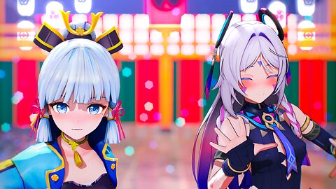 【MMD 原神 4K/60fps】《Kamisato Ayaka (神里綾華) Citlali (シトラリ) 》~《Discopled》