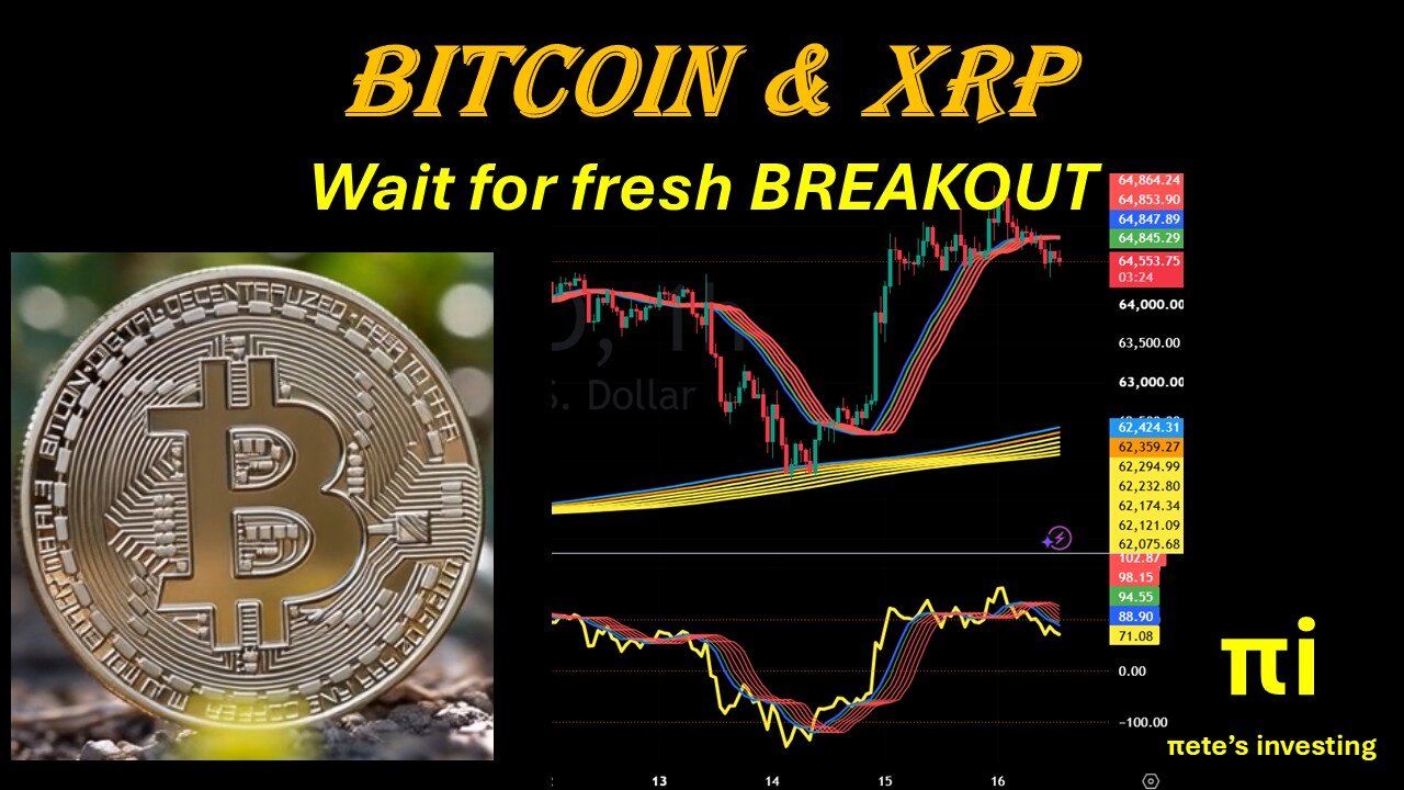 Bitcoin & XRP wait for fresh BREAKOUT