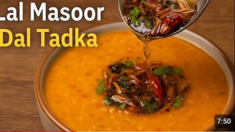 HEALTHY LAL MASOOR DAL TADKA | QUICK ANS TASTY RED LENTIL CURRY BY MAHIRA KITCHEN #viral #trending