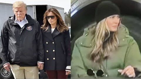 The Many Faces Of Melania & Trump Prove That The Masks-Doubles Are Getting More Noticable!