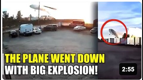 Moment a cargo plane McDonnell Douglas went down seconds after departing runway