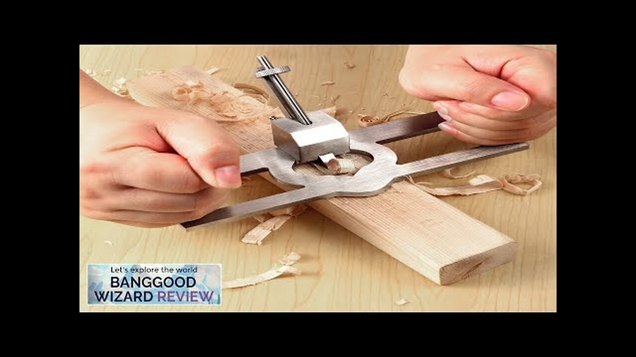 Router Plane Handheld Adjustable Woodcraft Trimming Knife Depth Stop Planer Wood Chamfering Review