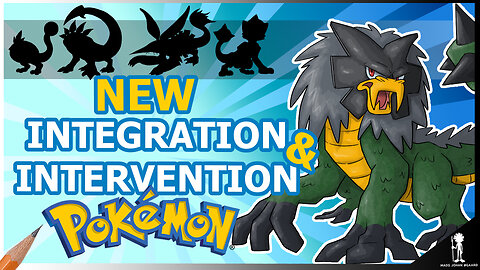NEW Pokémon based on Integration & Intervention | Hydonso Region 👁️🐉🐇
