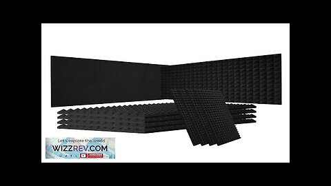 VEVOR Acoustic Foam Panels 4 Pack 48 x 24 x 2 in Review