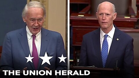 Senators Markey and Scott Debate Resolution on Presidential Criticism