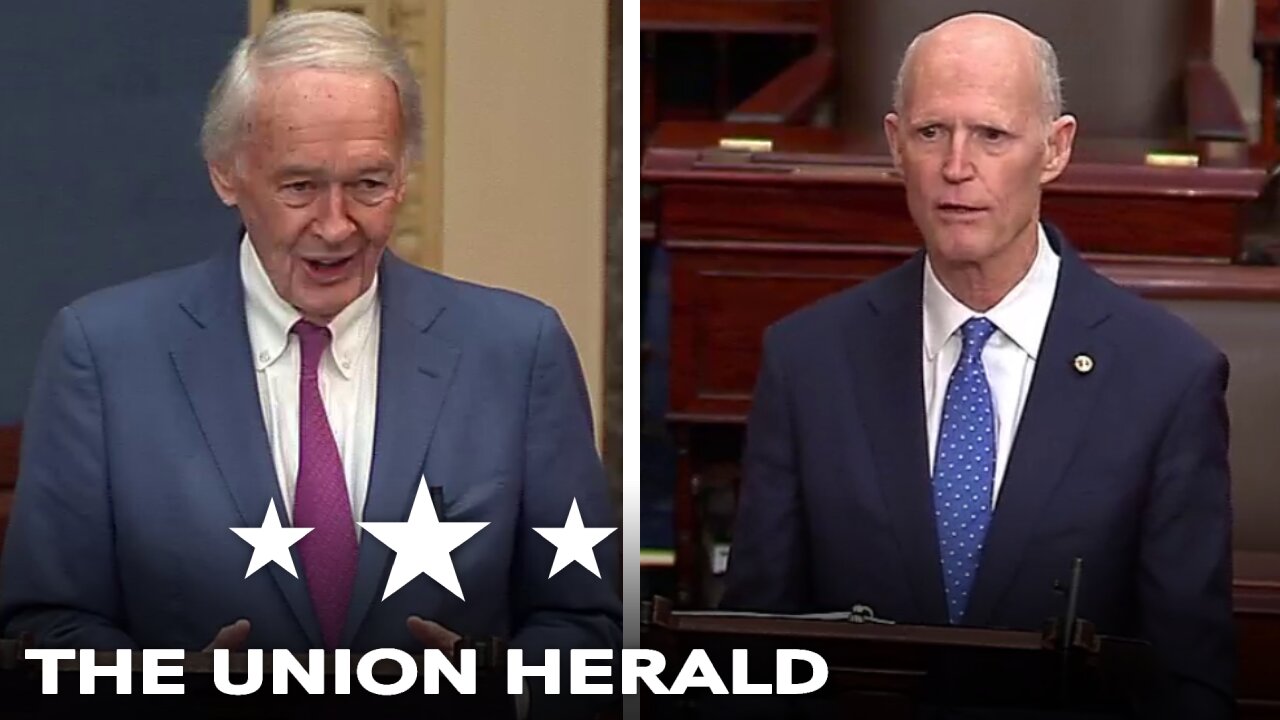 Senators Markey and Scott Debate Resolution on Presidential Criticism