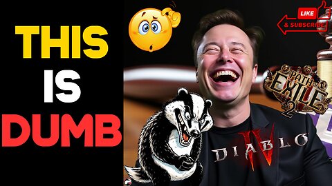 Elon Musk ADMITS To Having MULTIPLE People Playing On His TOP RANKED Diablo IV & POE 2 Accounts!