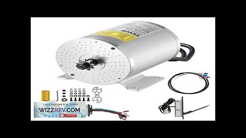 48V 1800W Electric Brushless DC Motor Kit with Controller & Foot Pedal Review