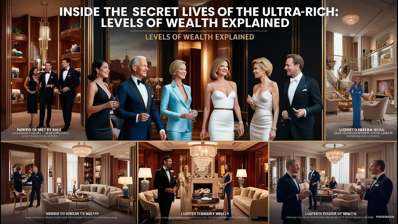 "Inside the Secret Lives of the Ultra-Rich: Levels of Wealth Explained"