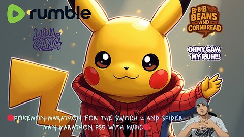 🔴POKEMON-MARATHON FOR THE SWITCH 2 AND SPIDER-MAN MARATHON PS5 WITH MUSIC🔴