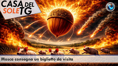 CasaDelSoleTG 09.01.26 Mosca consegna un biglietto da visita