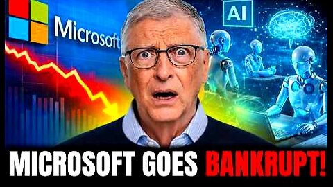 Bill Gates PANICS As Microsoft LOSES $400B After AI Spending BACKFIRES