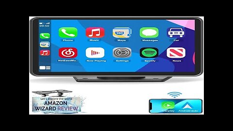 Eleacc Portable Wireless Carplay Car Stereo 7" HD Touchscreen for Car Review