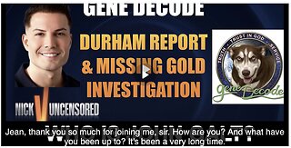 NICHOLAS VENIAMIN W/ Gene Decode Discusses Durham Report & Missing Gold Investigation. SGANON