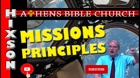 God's Mission Principles | Philippians 1 | Athens Bible Church