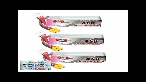 Gaoneng GNB 11.4V 450mAh 80C 3S HV LiPo Battery XT30 Plug Review