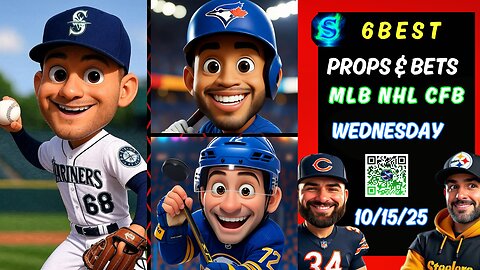 🔥6 HOT WEDNESDAY MLB PICKS TORONTO VS SEATTLE | NHL | PRIZEPICKS TODAY