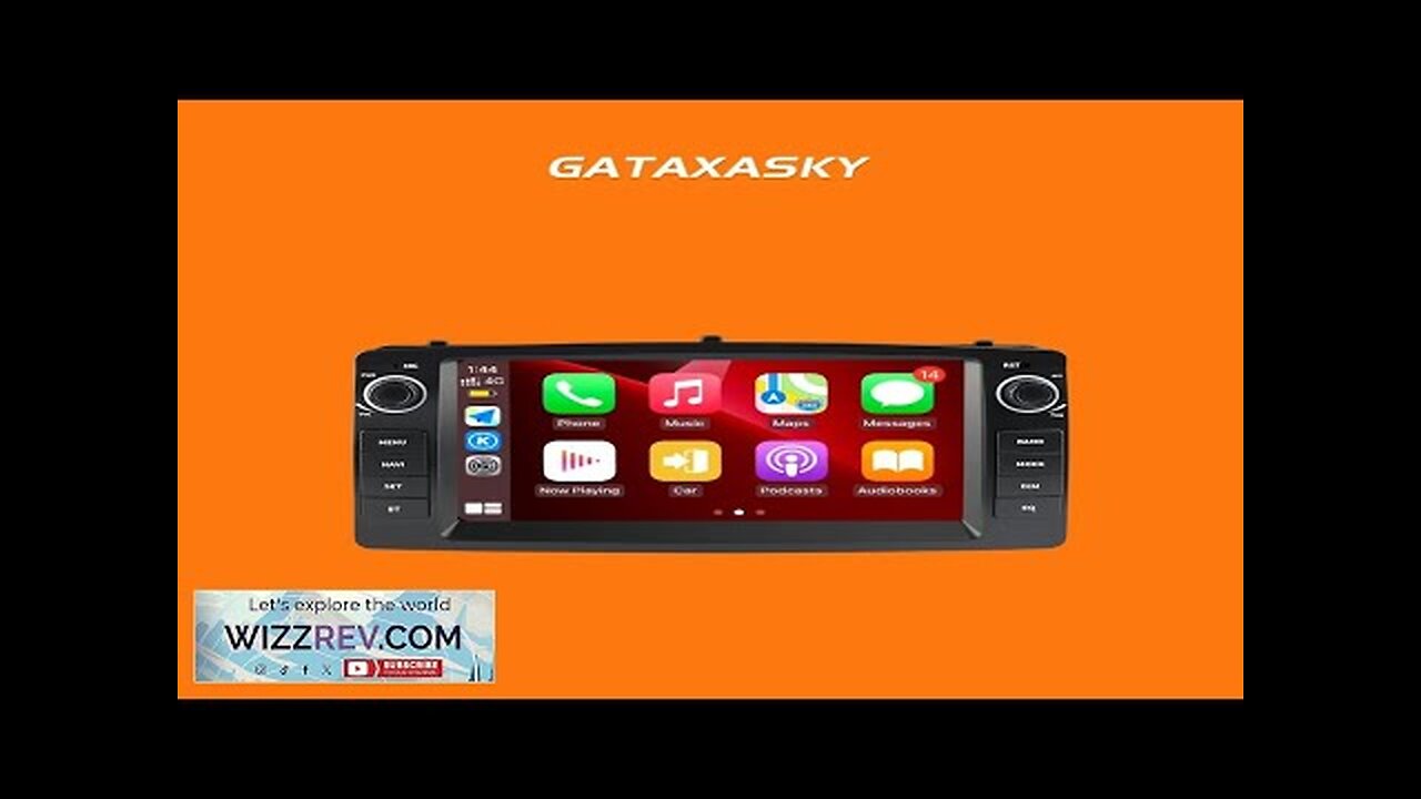 GATAXASKY Android 10 Car Multimedia Stereo Player Radio Video Carplay For Toyota Review