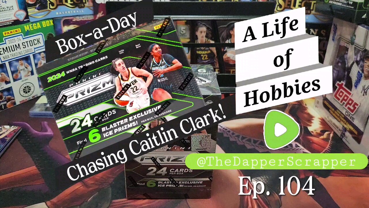 The Chase for Caitlin Clark continues... 2024 Panini Prizm WNBA Box-a-Day e104