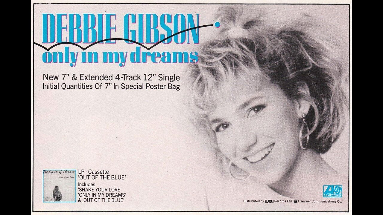 Debbie Gibson ( Only in My Dreams ) Official Music Video 1986