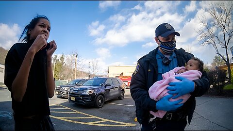 Cops Rescue CHlLD Stuffed in Trash Bag