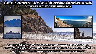 FUN ADVENTURES AT CAPE DISAPPOINTMENT STATE PARK ON MY LAST DAY IN WASHINGTON