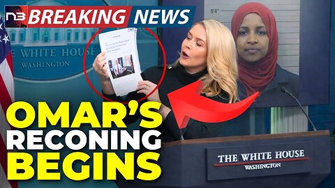 Exclusive: Press Secretary Drops BOMB On Ilhan Omar – The Reckoning Has Begun