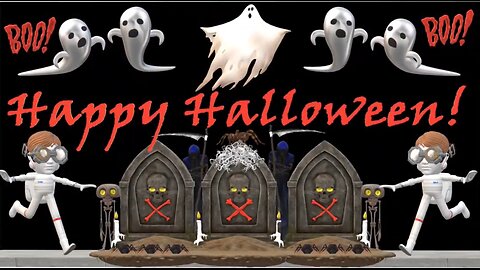 Ghostbusters - Ray Parker Jr. - Happy Halloween - Halloween Party Video - Halloween Song