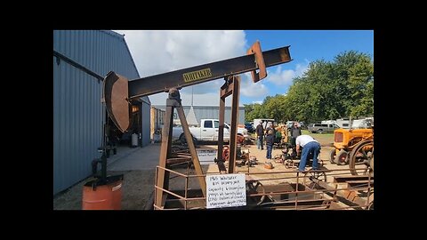 Oil Well Pump and Gas Engines at the 2025 Lake Region Threshing Show