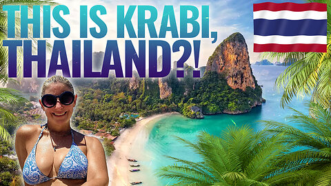 THIS is Krabi, Thailand?! | 🌴🤯 My First Time in Paradise🇹🇭