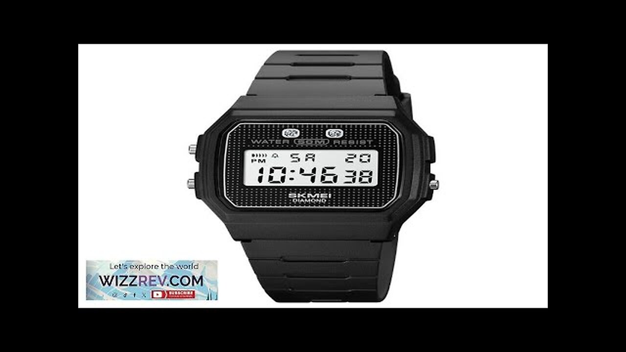 SKMEI Fashion Digital Wristwatch Multifunctional Chronograph Watches Date Week Sport Watches Review