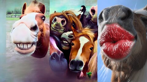 Funniest Horses Ever 2025 | Try-Not-to-Laugh Equine Fails 🤣 | Rumble Viral