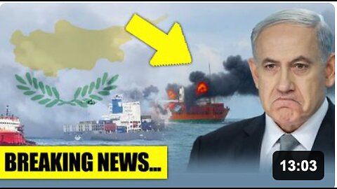 CHAOS in Cyprus! Israeli Ships SET ABLAZE as Revolt EXPLODES Against Netanyahu’s Expansion!