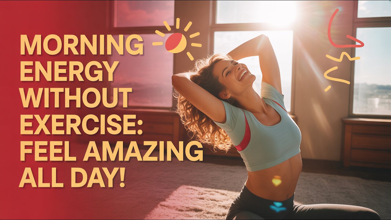 Morning Energy Without Exercise: Feel Amazing All Day! #morningenergy #routines #natural