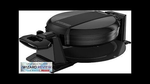 BLACK+DECKER Rotating Waffle Maker Black WMD200B Review