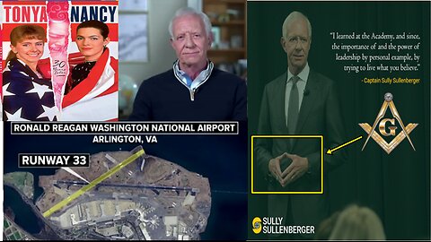 The Washington DC Airplane & Helicopter Crash Hoax - Sully Sullenberger & Nancy Kerrigan