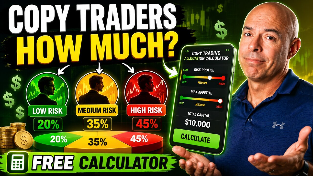 How to Allocate Capital to Multiple Copy Traders (Free Risk Calculator)