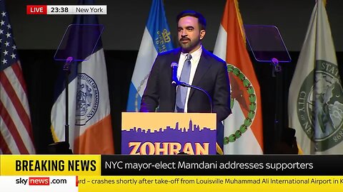 The Lost City - NYC. The New Mayor of NYC - straight against Trump.