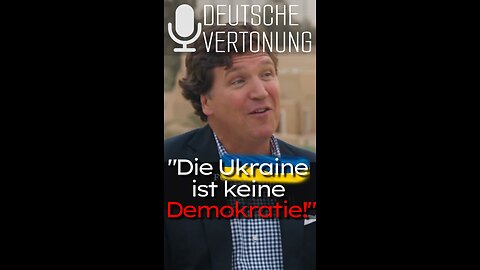 Tucker Carlson: DIE UKRAINE IST PER DEFINITION KEINE DEMOKRATIE & SELENSKYJ IST EIN ZWERG-DIKTATOR !