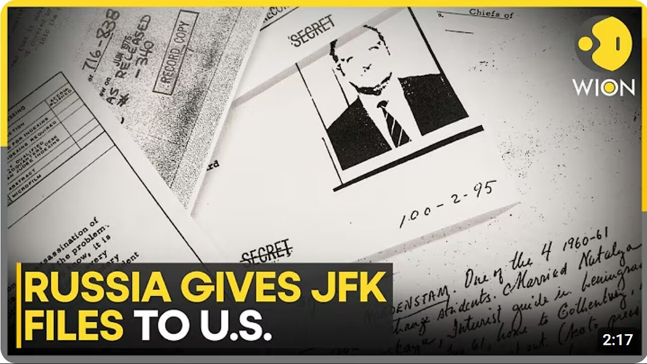 Russian Ambassador Delivers 350 Pages of Soviet JFK Assassination Docs to Rep. Luna -- 10/15/25