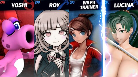 Birdo vs Chiaki & Aoi & Thick Lyn (Nude) [MAKI SSBU Rumble Exclusive Request]