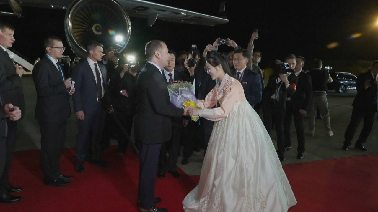 Así fue la visita de Dmitri Medvédev a la RPDC