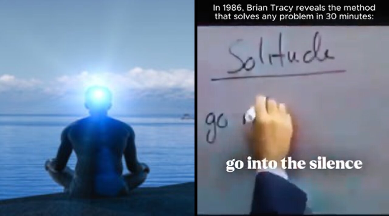 GO INTO THE SILENCE AND THE ANSWERS WILL COME