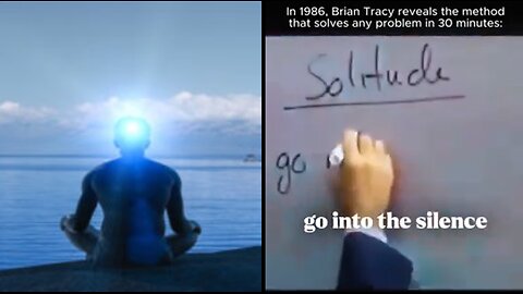 GO INTO THE SILENCE AND THE ANSWERS WILL COME